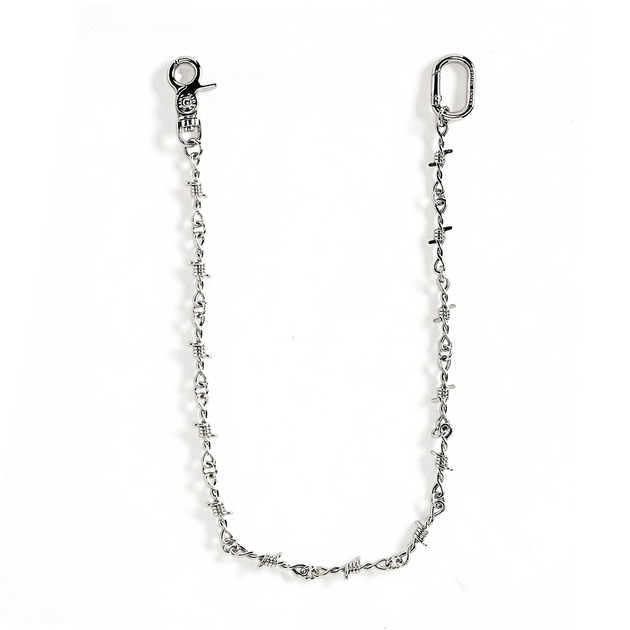 Barbed Wire Pocket Chain - Silver – Saint Midas