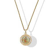 Guadalupe Medallion Pendant