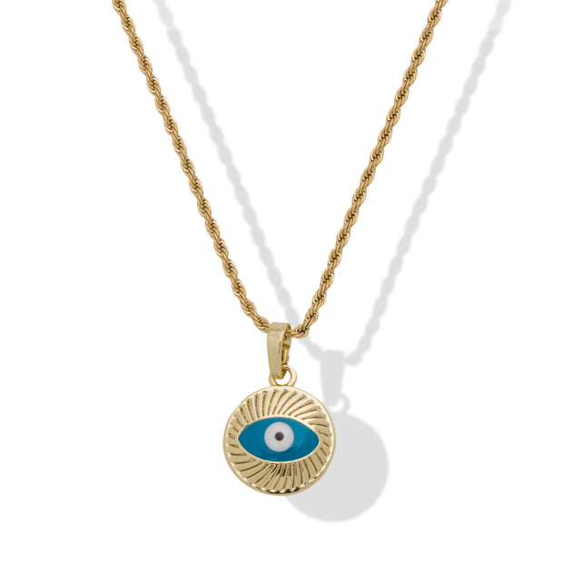 SAINT M×××××× FOODIE god eye Evil Eye Pendant – Saint Midas