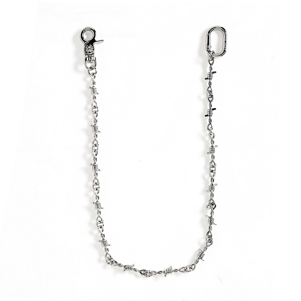 Barbed Wire Pocket Chain - Silver – Saint Midas