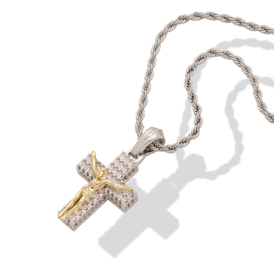 Silver Crucifix – Saint Midas